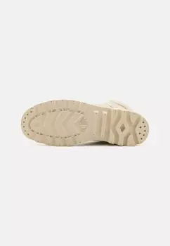 Ботильоны на шнуровке PAMPA WARM Palladium, кремовый