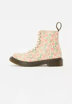 Ботильоны на шнуровке PASCAL UNISEX Dr. Martens, мультиколор