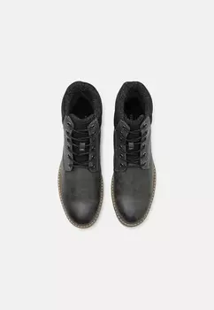 Ботильоны на шнуровке Pier One, антрацит