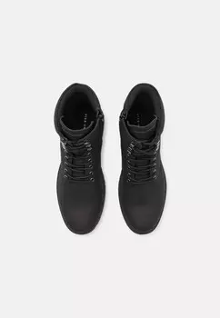 Ботильоны на шнуровке Pier One, черный