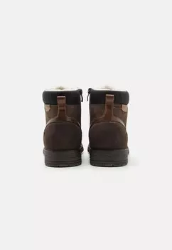 Ботильоны на шнуровке Pier One, коричневый