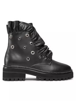 Ботильоны на шнуровке Pink 148 SF3073 Liu Jo, черный