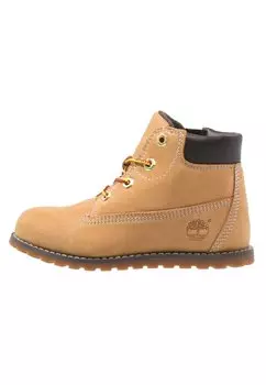 Ботильоны на шнуровке Pokey Pine Timberland, цвет wheat