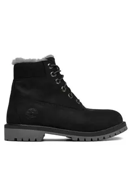 Ботильоны на шнуровке Premium 6 Inch Wp Shearling Lined Timberland, черный