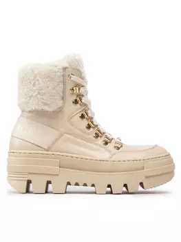 Ботильоны на шнуровке Rage Age, бежевый