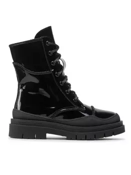 Ботильоны на шнуровке Rage Age, черный