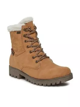 Ботильоны на шнуровке Rieker, бежевый