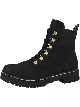 Ботильоны на шнуровке Rieker, черный