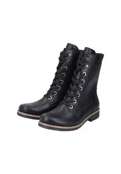 Ботильоны на шнуровке Rieker, черный