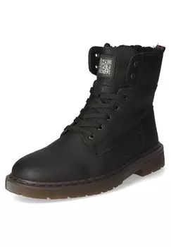 Ботильоны на шнуровке Rieker, черный