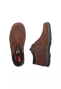 Ботильоны на шнуровке Rieker, коричневый