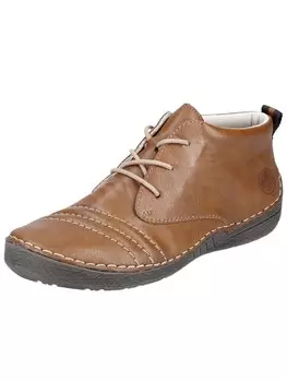 Ботильоны на шнуровке Rieker Lace-Up Ankle Boots, карамельный