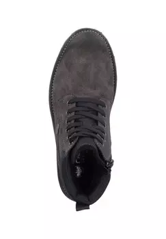 Ботильоны на шнуровке Rieker, серый