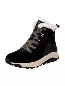 Ботильоны на шнуровке Rieker Sport, черный