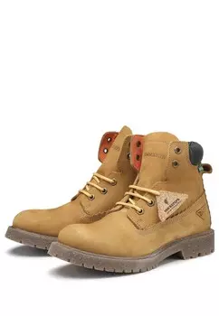 Ботильоны на шнуровке ROCCIA Docksteps, желтый