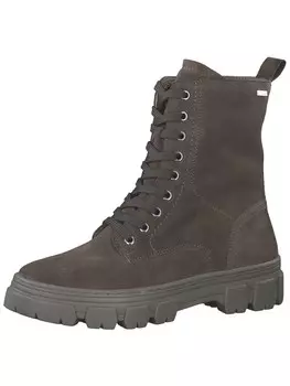 Ботильоны на шнуровке s.Oliver Lace-Up Ankle Boots, оливковый