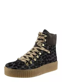 Ботильоны на шнуровке Shoe The Bear Lace-Up Ankle Boots, цвет smoke grey