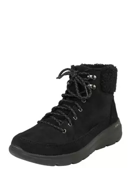 Ботильоны на шнуровке SKECHERS, черный