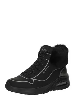 Ботильоны на шнуровке SKECHERS Uno, черный