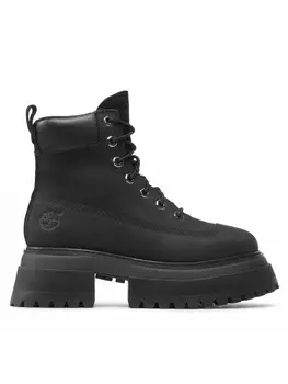 Ботильоны на шнуровке Sky Timberland, черный