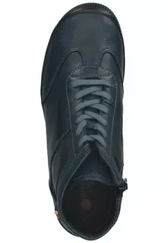 Ботильоны на шнуровке Softinos, синий