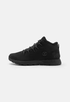 Ботильоны на шнуровке Sprint Trekker Mid Timberland, цвет blackout