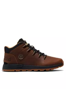 Ботильоны на шнуровке Sprint Trekker Mid Timberland, коричневый