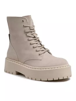 Ботильоны на шнуровке Steve Madden, бежевый