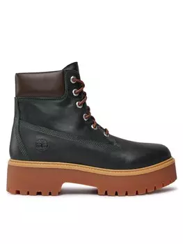 Ботильоны на шнуровке Stone Street 6In Wp Timberland, зеленый