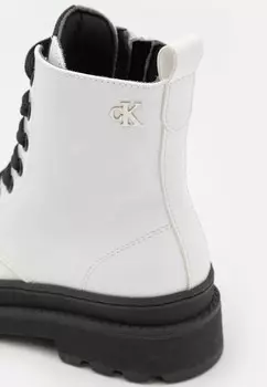 Ботильоны на шнуровке SVEVA UNISEX Calvin Klein Jeans, белый
