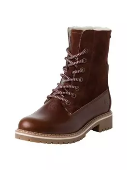 Ботильоны на шнуровке Tamaris Lace-Up Ankle Boots, цвет chestnut brown