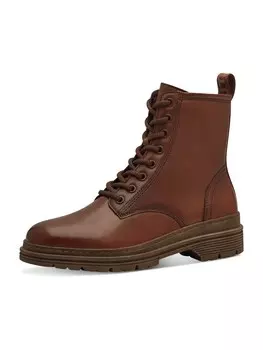 Ботильоны на шнуровке Tamaris Lace-Up Ankle Boots, цвет auburn