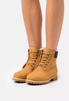 Ботильоны на шнуровке Timberland 6In Premium, пшеничный