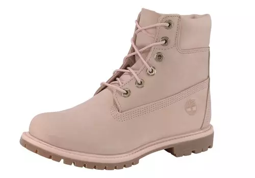 Ботильоны на шнуровке Timberland 6in Premium, розовый