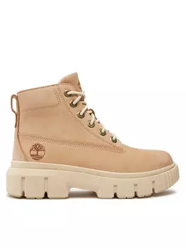 Ботильоны на шнуровке Timberland, бежевый