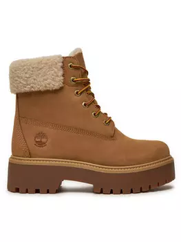 Ботильоны на шнуровке Timberland, бежевый