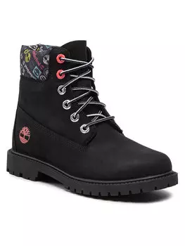 Ботильоны на шнуровке Timberland, черный
