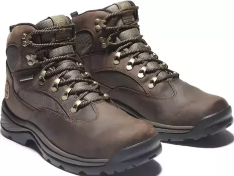 Ботильоны на шнуровке Timberland "Chocorua Trail Mid водонепроницаемые", водонепроницаемые, коричневый