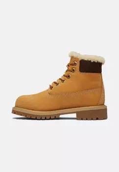 Ботильоны на шнуровке Timberland, цвет Wheat