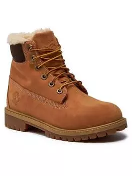 Ботильоны на шнуровке Timberland, коричневый