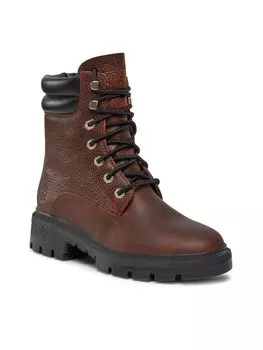 Ботильоны на шнуровке Timberland, коричневый