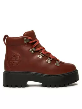 Ботильоны на шнуровке Timberland, коричневый