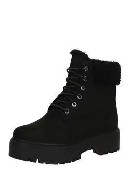 Ботильоны на шнуровке TIMBERLAND Lace-Up Ankle Boots, черный