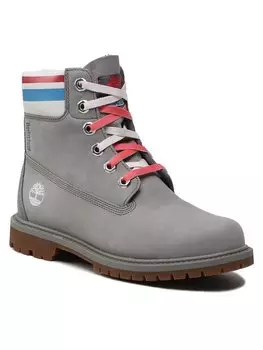 Ботильоны на шнуровке Timberland, серый