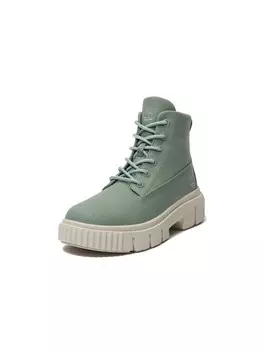 Ботильоны на шнуровке TIMBERLAND, зеленый