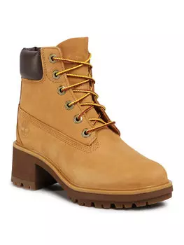 Ботильоны на шнуровке Timberland, желтый