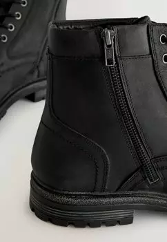 Ботильоны на шнуровке TOE CAP REGULAR FIT Next, черный