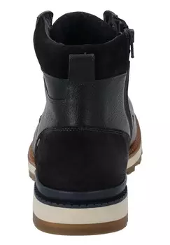 Ботильоны на шнуровке TRAQEN Palado, черный