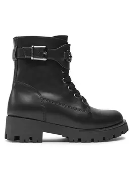 Ботильоны на шнуровке TWINSET, черный