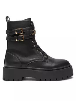Ботильоны на шнуровке TWINSET, черный